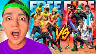 EQUIPO MARIPOSA VERSUS 4 SUCOS VERIFICADOS EN FREE FIRE😈😱 [upl. by Huang]