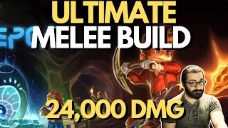 ULTIMATE MELEE BUILD MOST BROKEN IN THE GAME Core Keeper 10 [upl. by Ocsecnarf350]