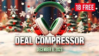 Deal Compressor December 8 2023  Music Software Sales amp New Releases [upl. by Leahcar]