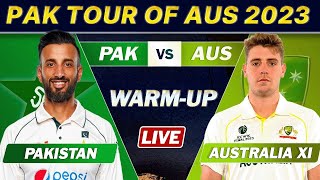 PAKISTAN VS AUSTRALIA WARM UP MATCH DAY 2 Live SCORES  PAK vs AUSPMXI LIVE COMMENTARY [upl. by Joycelin724]