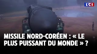 Missile nordcoréen  « le plus puissant du monde » [upl. by Hudson]