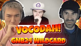 Reacting to VOCODAH  GNB24 Solo Wildcard with duncanloops [upl. by Tam]