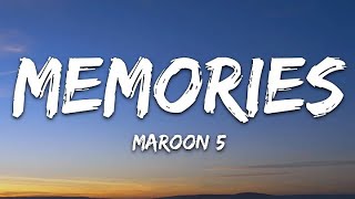 Maroon 5  Memories Lyrics [upl. by Jaella]