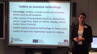 SENNET  Tablet computers in schools and for students with special needs [upl. by Lilias401]