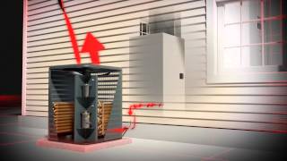 How It Works Air Source Heat Pump [upl. by Martica]