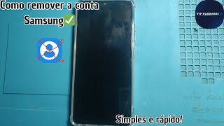 Como remover a Samsung account de qualquer modelo Samsung método atualizado [upl. by Dianne]