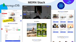 Build a fullstack MERN Project using React JS MongoDB Node Js Express JS [upl. by Hairahs]