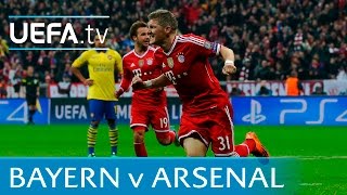 Bayern v Arsenal highlights 3rd time in five seasons [upl. by Sperry]