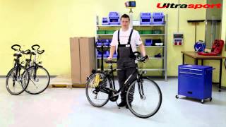 Ultrasport Trekking Fahrrad [upl. by Ayekin]