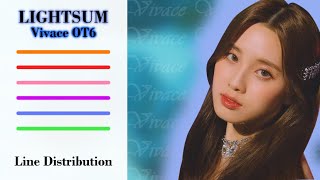 LIGHTSUM  Vivace OT6 Version「Line Distribution」 [upl. by Nnybor334]