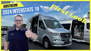 1 Selling Airstream Camper Van  First look at 2024 Interstate 19 4X4 [upl. by Yznel565]