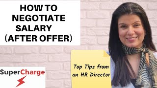 Salary Negotiation  10 tips on how to negotiate a Higher Salary [upl. by Ymmij]