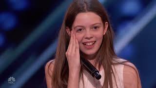 Courtney Hadwin  Hard to Handle  Best Audio  Americas Got Talent  Auditions 2  June 12 2018 [upl. by Atekihc]