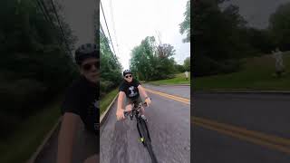 Climbing the hills of Gladwyne bikeride cycling fitness [upl. by Ban]