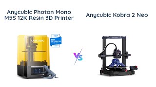 Anycubic Photon Mono M5s vs Kobra 2 Neo 🆚 3D Printer Comparison [upl. by Natam]