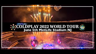 COLDPLAY WorldTour NJ 20220605 [upl. by Yetty576]