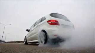 B55 AMG Burn Out [upl. by Benedikta]