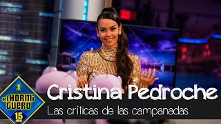 Cristina Pedroche sobre las críticas del trabajo en el vestido de las campanadas  El Hormiguero [upl. by Wichman]