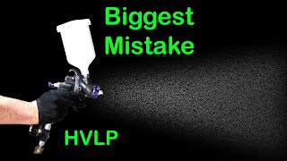 My Biggest Mistake When Spraying HVLP Finishes for Woodworking  How To Clean a HVLP Spray Gun [upl. by Twitt]