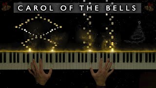 Carol of the Bells  INSANE Piano Cover 🔔🎄 Sheet Music [upl. by Telrats]