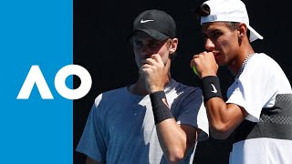 EllisPopyrin v ArevaloCerretani match highlights 2R  Australian Open 2019 [upl. by Lauzon662]