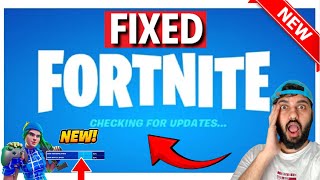 How to Fix Checking for Update Fortnite PS5 [upl. by Avruch926]