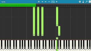 Yordano  Locos de Amor  Piano Tutorial  Midi [upl. by Sigismundo]