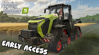 FIRST LOOK AT FARMING SIMULATOR 25  EARLY ACCESS [upl. by Hildick]