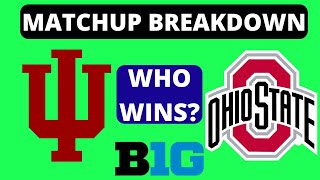 Matchup Breakdown 2 Ohio State vs 5 Indiana [upl. by Leifer]