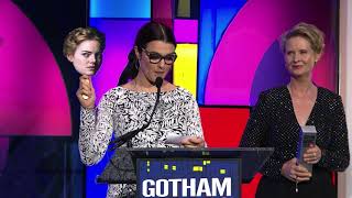 THE FAVOURITE receives the special Jury Award for Ensemble Performance at the Gotham Awards 2018 [upl. by Dennett]