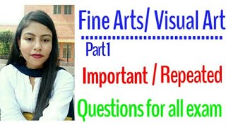 Repeated Questions Fine Arts  Important MCQs for Fine Arts [upl. by Reggie268]