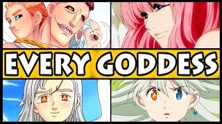 Every Goddess RANKED from Weakest to Strongest Seven Deadly Sins  Nanatsu no Taizai Goddess Clan [upl. by Eesyak]