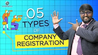 5 Types of Company Registration CompanyRegistration company [upl. by Irtimid874]