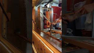 This is how a Doner is made in Baku Azerbaijan baku nizamistreet travel food [upl. by Franklin]