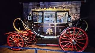 Scottish State Coach The Royal Mews Buckingham Palace London [upl. by Anetta]