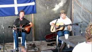 As I Roved Out  Ken Maher and Peter Daffy at the Stock Camp National Folk Festival 2012 [upl. by Ahsitil]