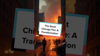 The Great Chicago Fire A Transformation That Changed the World history [upl. by Asenad]