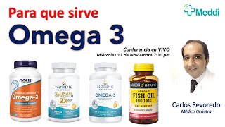 Como se usa el Omega 3 [upl. by Nosyrb]