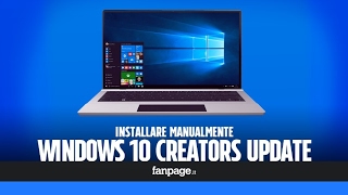 Installare manualmente Windows 10 Creators Update [upl. by Oneill]