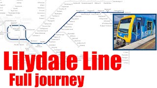 Lilydale Line  Full Journey to Flinders Street [upl. by Thain482]