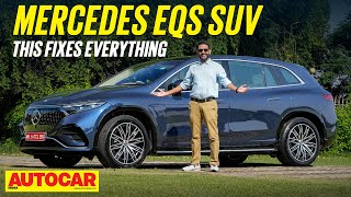 Mercedes Benz EQS SUV review  The best Merc EV yet  First Drive  Autocar India [upl. by Viguerie747]