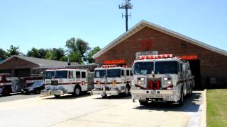 Kentland Fire Department  Mini Pumper takes a Ride [upl. by Erleena]