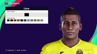 Pervis Estupiñan face Villarreal CF PES 2021 [upl. by Shadow]