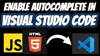 Enable autocomplete or intellisense for html and javascript in visual studio code  VS Code Emmet [upl. by Judsen]