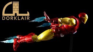 Mezco Iron Man One12 Collective  DorkLair Review [upl. by Anytsirhc]