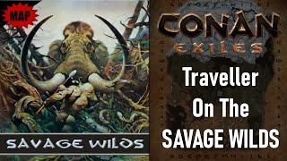 Traveler On Savage Wilds Map Today  Savage Wilds Mod  Conan Exiles PC Gameplay [upl. by Ailen721]