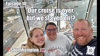 Disembarking our Norwegian Fjords cruise in Southampton and sailing away to France and Spain [upl. by Htebazile]