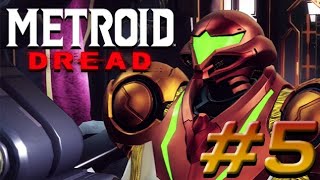 Survive on Ghavoran  Metroid Dread  Walkthrough Part 5  No Commentary [upl. by Nonnarb375]