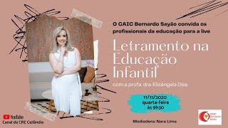 Letramento na Educação Infantil [upl. by Derzon]