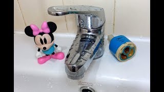 水龍頭滴水  更換陶瓷濾芯 DIY  成本  How to fix a dripping tap 【20無限】 [upl. by Hanyaz]